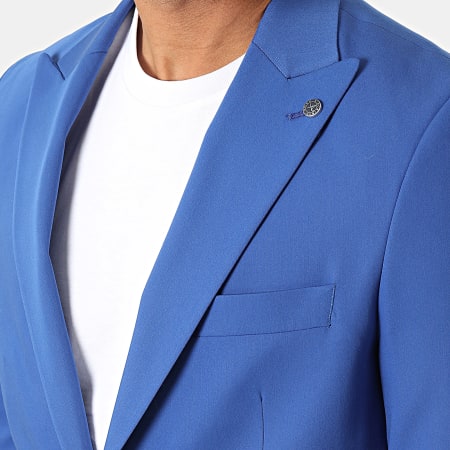 Classic Series - Giacca blazer blu reale 11597