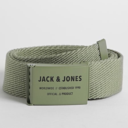 Jack And Jones - Ceinture Xander Vert Kaki