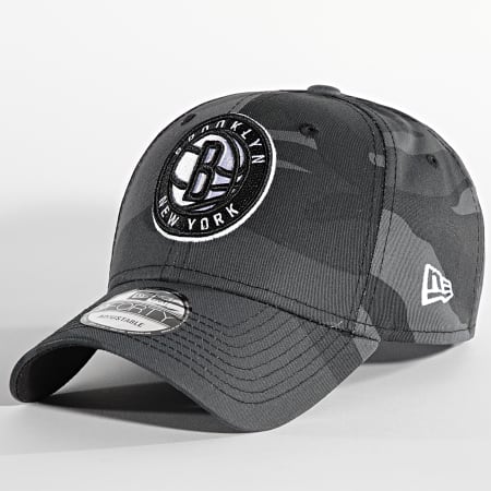 New Era - Casquette 9Forty Camo Brooklyn Nets Gris Camouflage