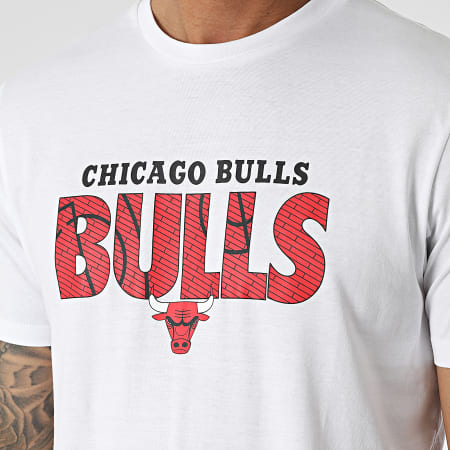 New Era - Tee Shirt Chicago Bulls 13083890 Blanc