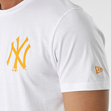 New Era - Tee Shirt New York Yankees 13083954 Blanc