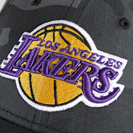 New Era - Gorra 9Forty Camo Los Angeles Lakers Gris Camuflaje
