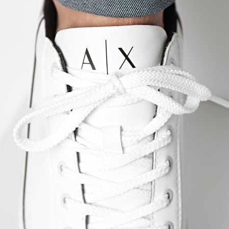 Armani Exchange - Sneakers XUX082 XV262 Ottico Bianco Argento Nero