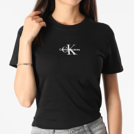 Calvin Klein - Maglietta da donna 9135 nero