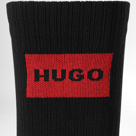 HUGO - Lot De 2 Paires De Chaussettes 50468432 Noir