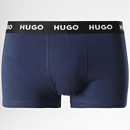 HUGO - Pack De 3 Boxers 50469786 Azul Marino
