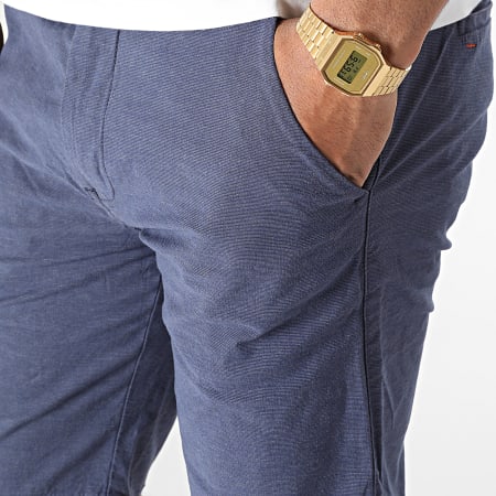 Indicode Jeans - Pantaloncini Chino Oklahoma blu navy