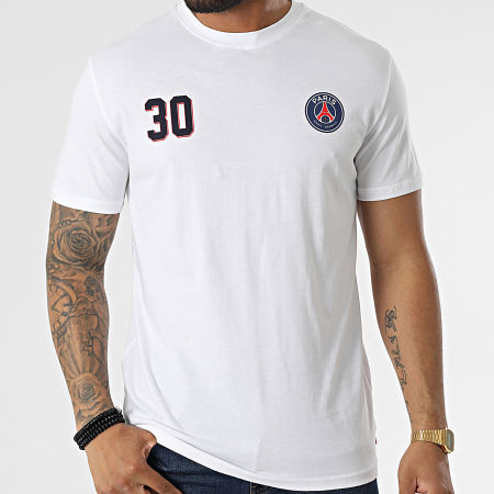 PSG - Tee Shirt Messi P14398C Blanc
