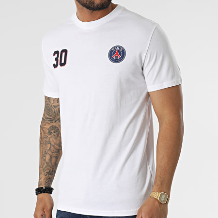 PSG - Tee Shirt Messi P14398C Blanc
