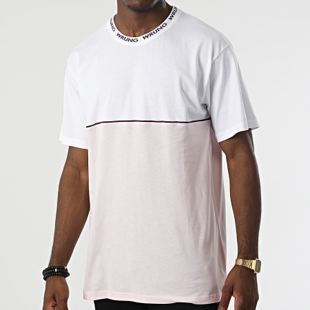 Wrung - Camiseta Luxury 2 Rosa Blanco
