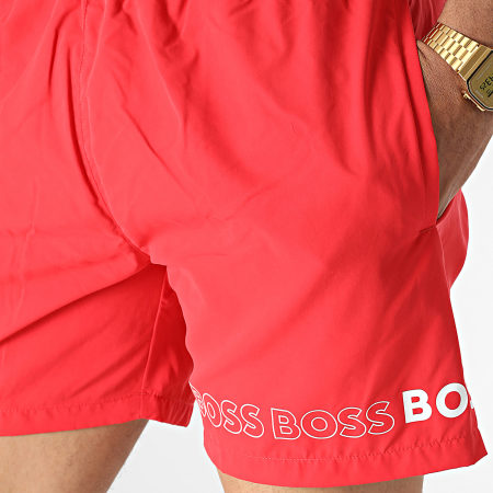 BOSS - Short De Bain Dolphin 50469300 Rouge