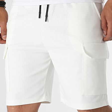 Uniplay - P62 Pantaloncini da jogging bianchi