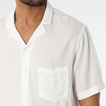 ADJ - Camisa Manga Corta KL-2059 Blanca