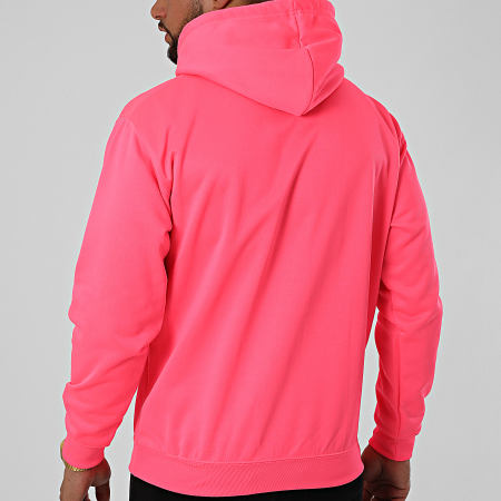 Sweat Capuche JH004 Rose Fluo