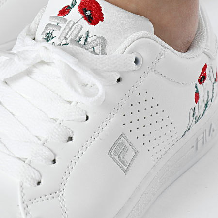 Fila - Crosscourt 2 Sneakers donna Poppy Low FFM0018 White Fila Red