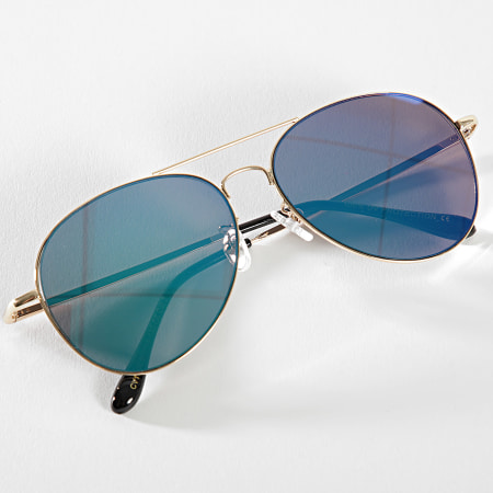 Frilivin - Gafas de sol CV1684 Oro Azul Verde