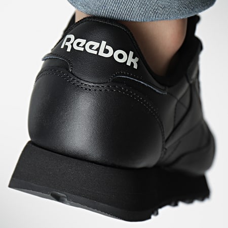 Reebok - Zapatillas Classic Leather GY0955 Core Black Core Black Pure Grey 5
