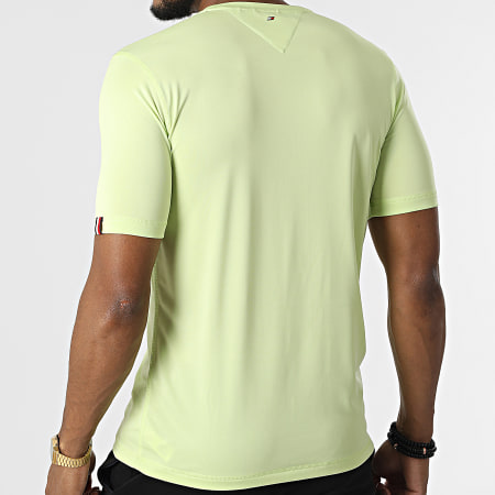 Tommy Hilfiger - Camiseta Essentials Training Big Logo 2737 Verde lima