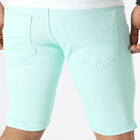 Uniplay - Short Jean 712 Turquoise Clair