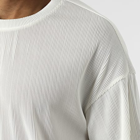 Frilivin - Set di maglietta e pantaloncini da jogging BM1516 Beige chiaro