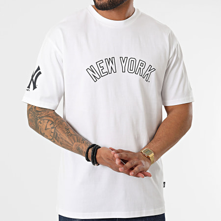 New Era - Tee Shirt New York Yankees 13083844 Blanc
