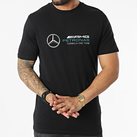 AMG Mercedes - Camiseta MAPF1 con logo grande negra