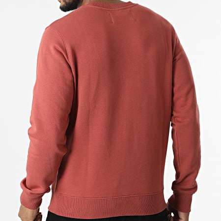 Calvin Klein Jeans - Sweat Crewneck Seasonal Monogram 0903 Rouge Brique
