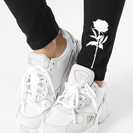 Luxury Lovers - Legging Femme Rose Noir Blanc