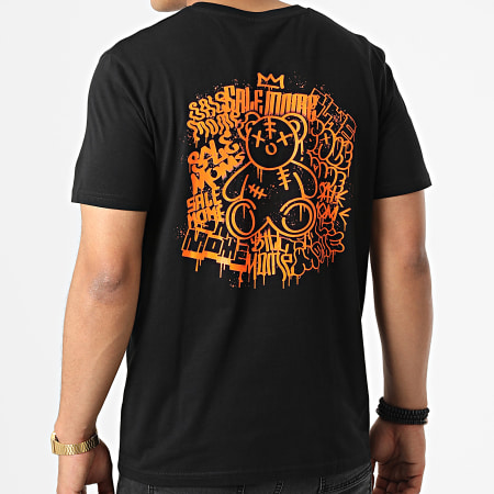 Sale Môme Paris - Camiseta King Teddy Bear negro naranja