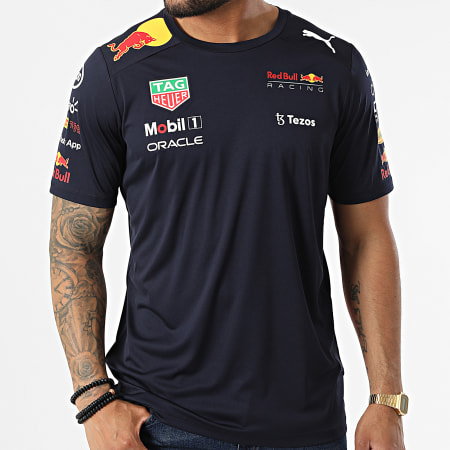 Puma - Camiseta azul marino del equipo Red Bull Racing