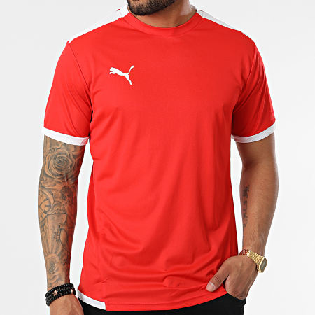 Puma - Tee Shirt De Sport 704917 Rouge