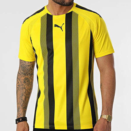 Puma - Camiseta Deportiva 704920 Amarillo Negro