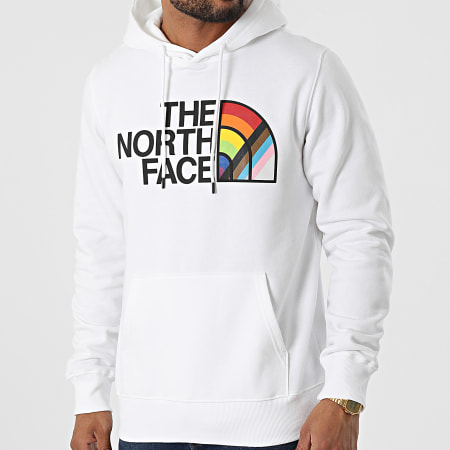 The North Face - Sweat Capuche Pride A7QCK Blanc