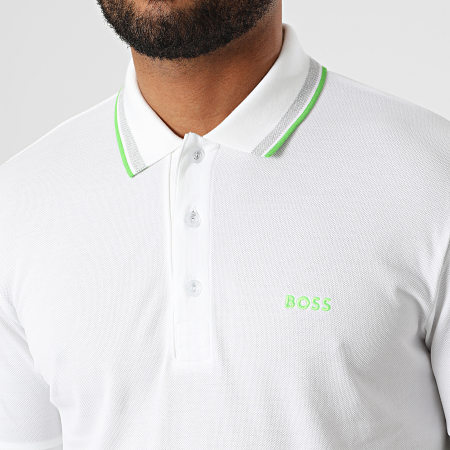 BOSS By Hugo Boss - Polo Manches Courtes 50469055 Blanc