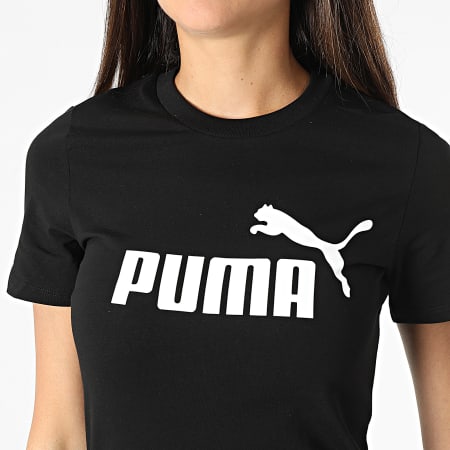 Puma - Vestido Camiseta Mujer 848349 Negro