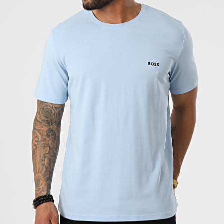 BOSS - Camiseta 50469605 Azul Claro
