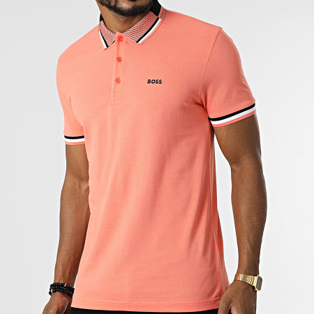 BOSS By Hugo Boss - Polo Manches Courtes 50473952 Corail