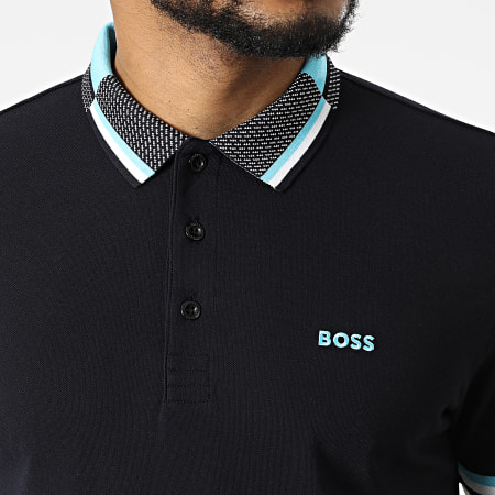 BOSS By Hugo Boss - Polo Manches Courtes 50473952 Bleu Marine