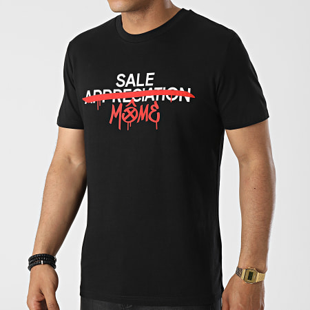 Sale Môme Paris - Camiseta 0 De 20 Negro Rojo