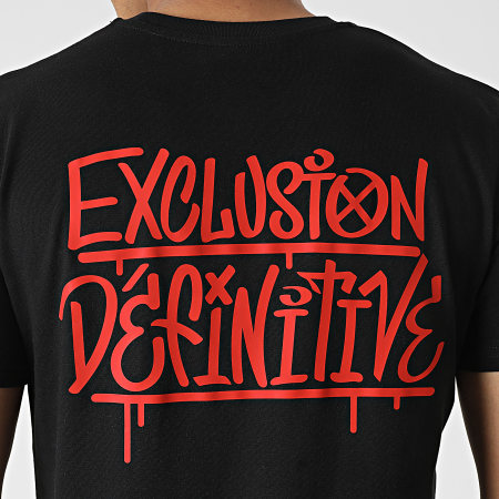 Sale Môme Paris - Camiseta Exclusión Definitiva Negro Rojo