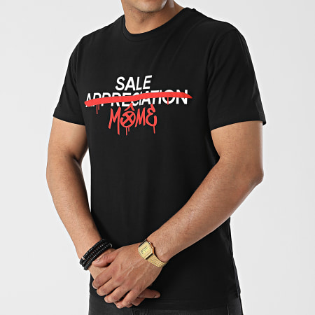 Sale Môme Paris - Camiseta Exclusión Definitiva Negro Rojo