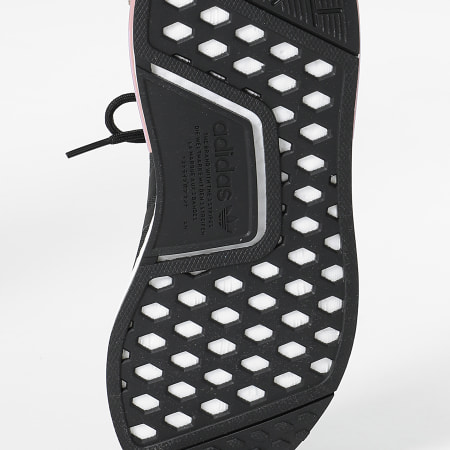 Adidas Originals - Baskets Femme NMD R1 GY8537 Core Black Cloud White Magic Mauve