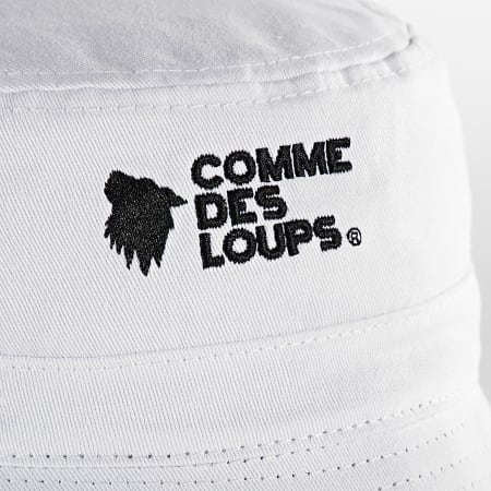 Comme Des Loups - Bob Réversible Logo Noir Blanc