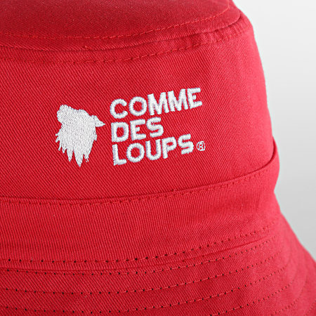 Comme Des Loups - Bob Logo reversibile nero rosso