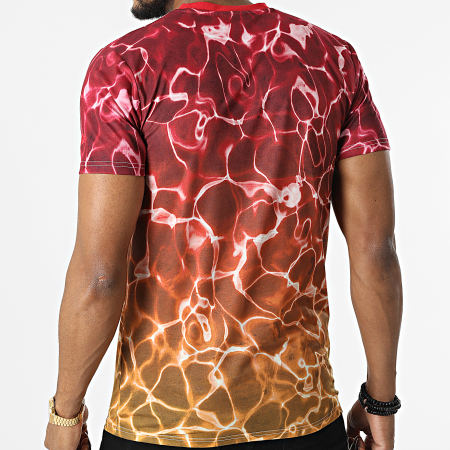 New Era - Tee Shirt 13083897 Chicago Bulls Rouge Orange