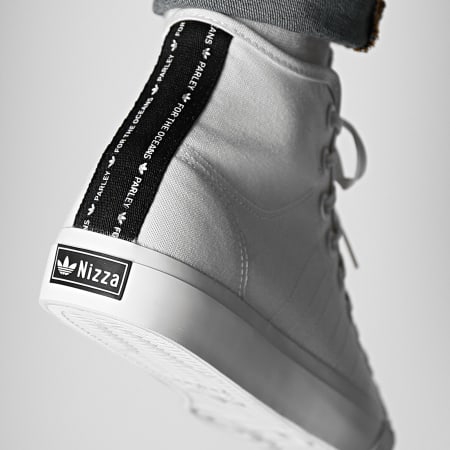 Adidas Originals - Nizza Hi Sneakers GV7607 Footwear White Core Black