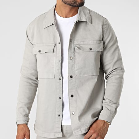 Black Industry - Jeans e giacca slim 45722 grigio