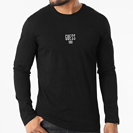 Guess - Tee Shirt A Manches Longues M2YI19-I3Z11 Noir
