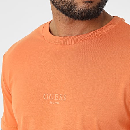 Guess - Camiseta M2YI72-I3Z11 Naranja