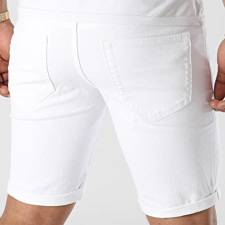 Only And Sons - Short Jean 22021817 Blanc